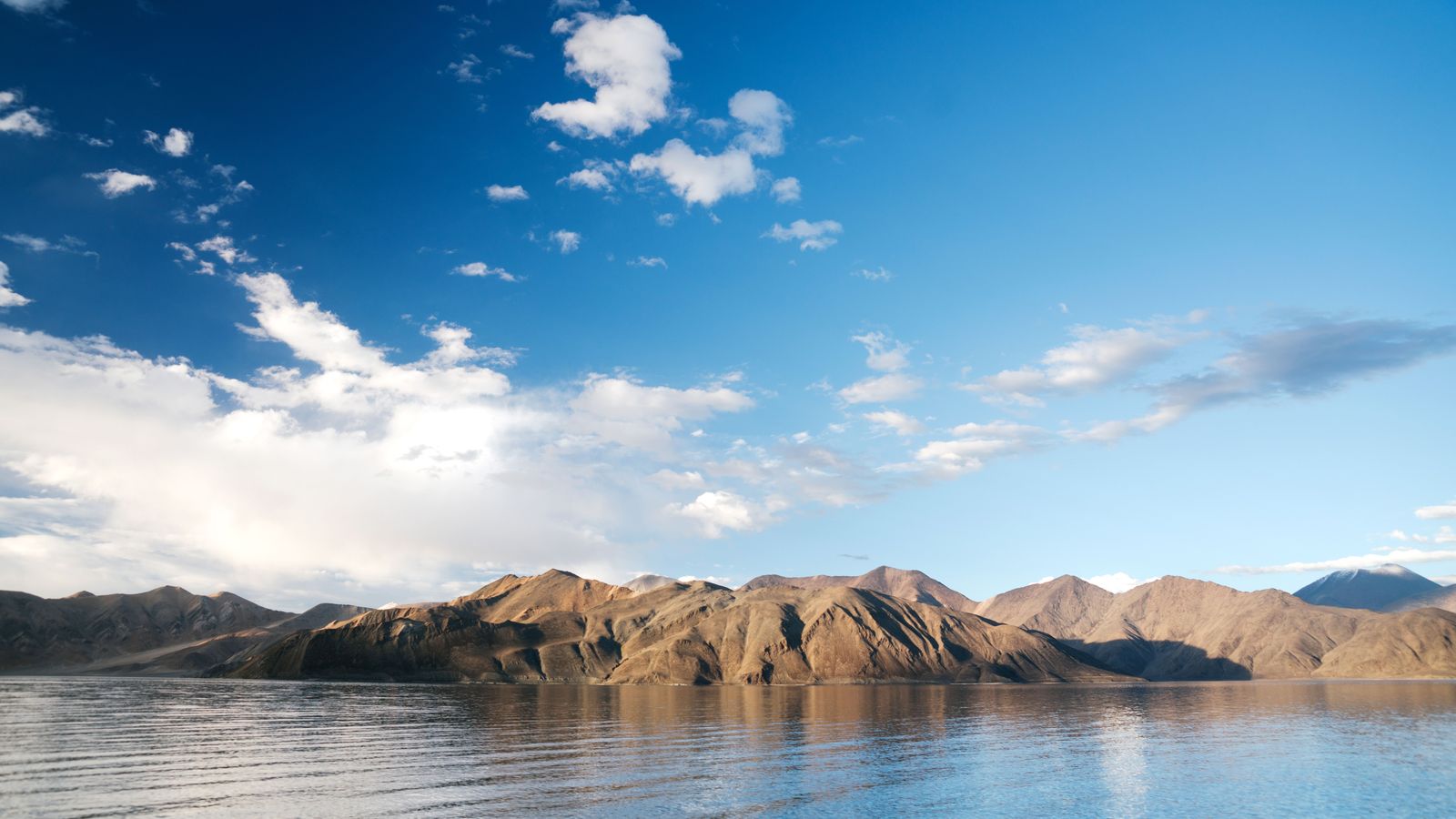 Pangong Lake by road