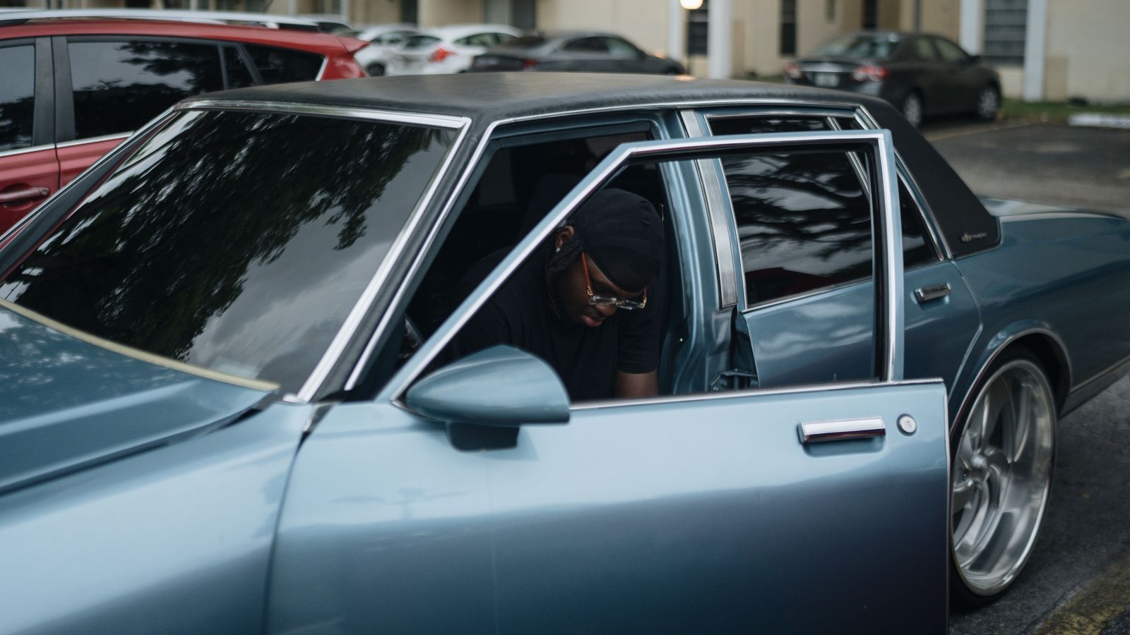 Car with driver